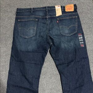 Levi's Dark Blue Relaxed Fit Jeans 42x30